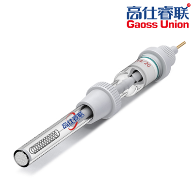 Platinum wire electrode (with salt bridge)
