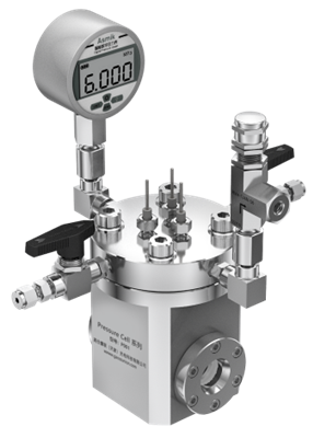 Single-chamber pressure cell (With light windows)