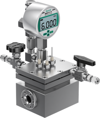 Dual-chamber pressure cell (internal replaceable membrane，With light windows )